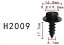 ᥿ åԥ󥰥塼 ȥ西 ͥ6.1mm Ĺ18mm PF-H2009