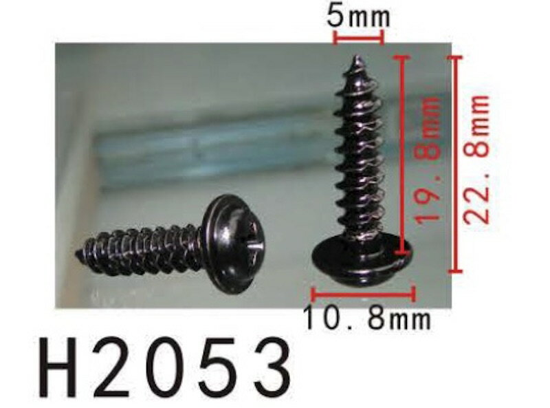 メタル タッピングスクリュー トヨタ系 ネジ径5mm 長さ19.8mm PF-H2053