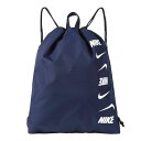 プールバッグ 水泳バッグ ナイキ(NIKE) ドローストリング スイムバッグ (1994014-008 ネイビー) 39cm×43cm×7cm 容量：10L スポーツバッグ 水着入れ 学校 スクール 小物【NIKE ナイキ正規商品】