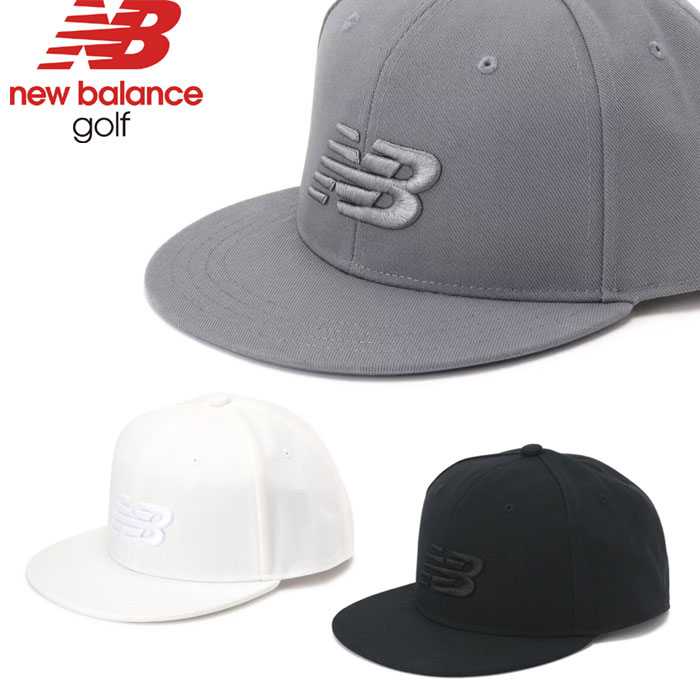 ニューバランスゴルフキャップ帽子(4987003)FLATBRIMCAPメンズゴルフ用品メンズゴルフ