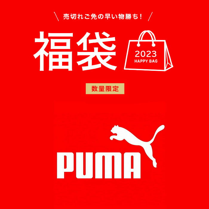 福袋 プーマ 2023 PUMA メンズ 「絶対お得！のお楽しみウェアセット」アウター入り！ 冬のアイテム メンズ 数量限定 送料無料