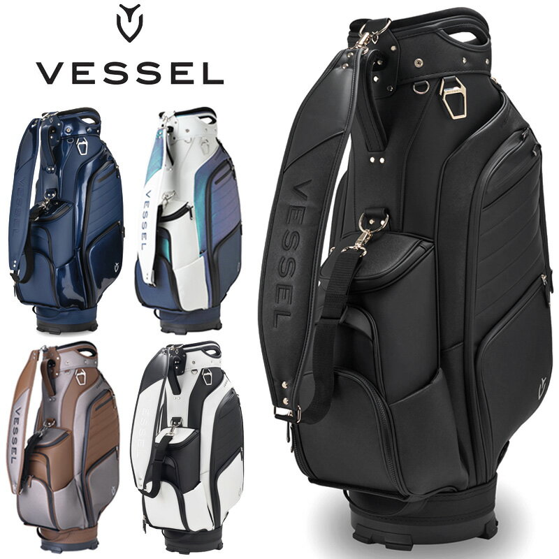 VESSEL ベゼル カートキャディバッグ（8730120）VESSEL APX Staff ゴルフバッグ カート型【VESSEL 正規販売店】