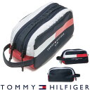 ゴルフポーチ メンズ トミーヒルフィガー ゴルフ ポーチ 小物入れ ポーチ シグネチャー (THMG4SEB-30) 【TOMMY HILFIGER GOLF】メンズゴルフアクセサリ レディースゴルフアクセサリ ラウンド用品 2024新作