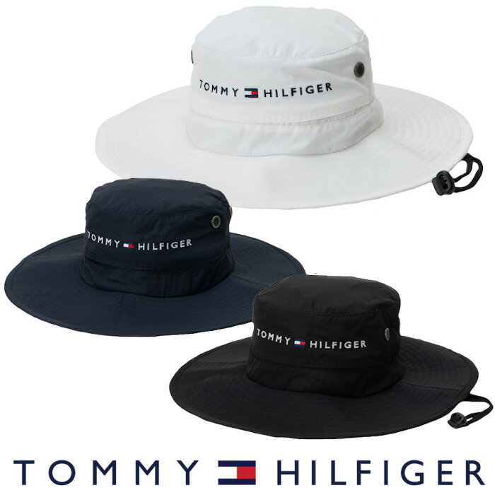 トミーヒルフィガー ゴルフ ハット アドベンチャーハット ネックガード付 (THMB3F11)帽子 ヘッドウェア ネックガード ゴルフ小物2024継続