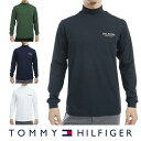 【SALE】トミーヒルフィガー ゴルフ メンズ リンクスジャカート 長袖ハイネックシャツ (THMA486) 【TOMMY HILFIGER】