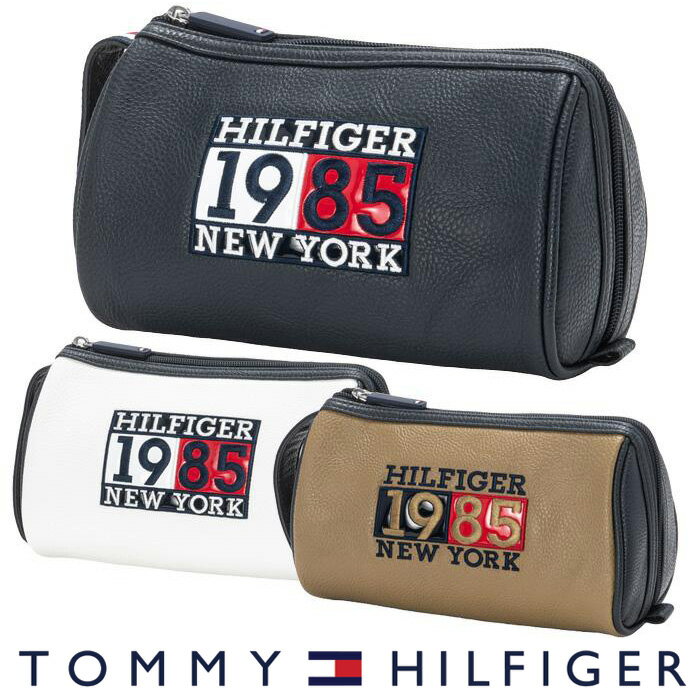 トミーヒルフィガー 小物 メンズ トミーヒルフィガー ゴルフポーチ (THMG3FBE) 23F ポーチプレップ【TOMMY HILFIGER GOLF】メンズ レディース ゴルフ小物 ゴルフバッグ 小物入れ