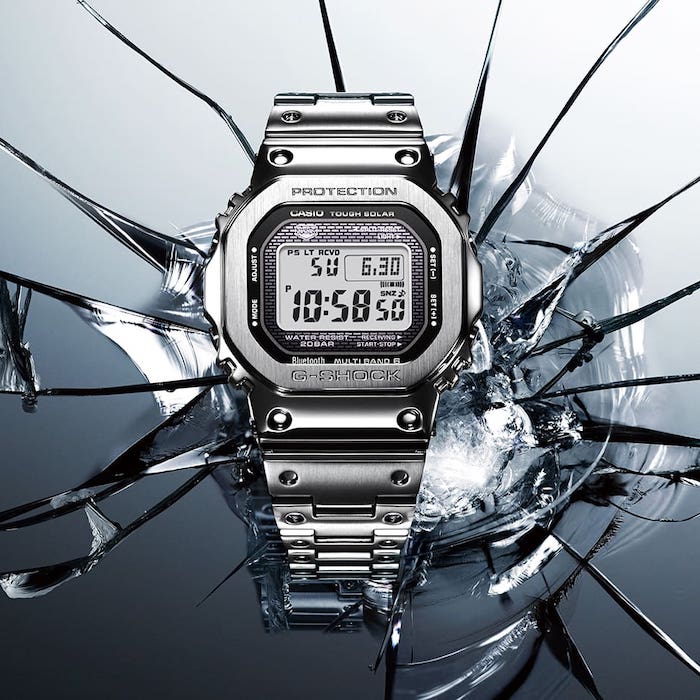 【国内正規品】CASIO G-SHOCK （カシオ Gショック）5000 SERIES　(GMW-B5000D-1JF9) ソーラー駆動 Smartphone Link | Bluetooth Made in Japan 2