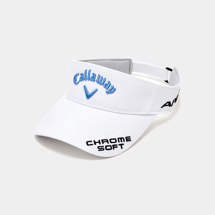 キャロウェイ ゴルフ Callaway 2023FW メンズ TOUR TW VISOR 23 JM ホワイト/ブルー C23990109_1035 1