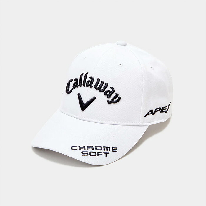 キャロウェイ ゴルフ Callaway 2023FW ウィメンズ TOUR TW CAP WM 23 JM ホワイト/ブラック C23990200_1030