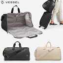 VESSEL(ベゼル) ゴルフ ボストンバッグ ダッフルバッグ 3101120 シグネチャー2.0 ガーメント ダッフル ボストンバッグ 【VESSEL 正規販売店】