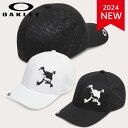 オークリー スカル ゴルフ キャップ Skull Hdf Cap 24.0 (FOS901700) ワンサイズ ユニセックス 帽子 ハット【OAKLEY正規品】オークリー2024新作