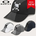 オークリー スカル ゴルフ キャップ Skull Hybrid Cap 24.0 (FOS901702) ワンサイズ ユニセックス 帽子 ハット【OAKLEY正規品】オークリー2024新作