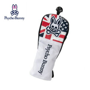 サイコバニー（Psycho Bunny） ヘッドカバー FW用 アングロ・アメリカン FLAG SPORT（PBMG3SH2） 男女兼用 ユニセックス Psycho Bunny正規品 2023新作