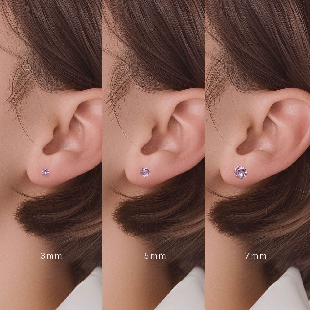 empire accessoryのピアス ステンレス 高見え レディース 可愛い 大人 つけっぱなし ネジロック式 ネジ式 華やか ゴールド シルバー empire｜アングル2