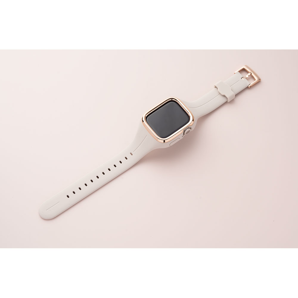 アップルウォッチ バンド カバー付き シリコン スポーツ 女性 レディース apple watch ケース 一体型 ベルト 38mm 40mm 41mm おしゃれ かわいい ブランド アップルウォッチバンド バンドおしゃれ