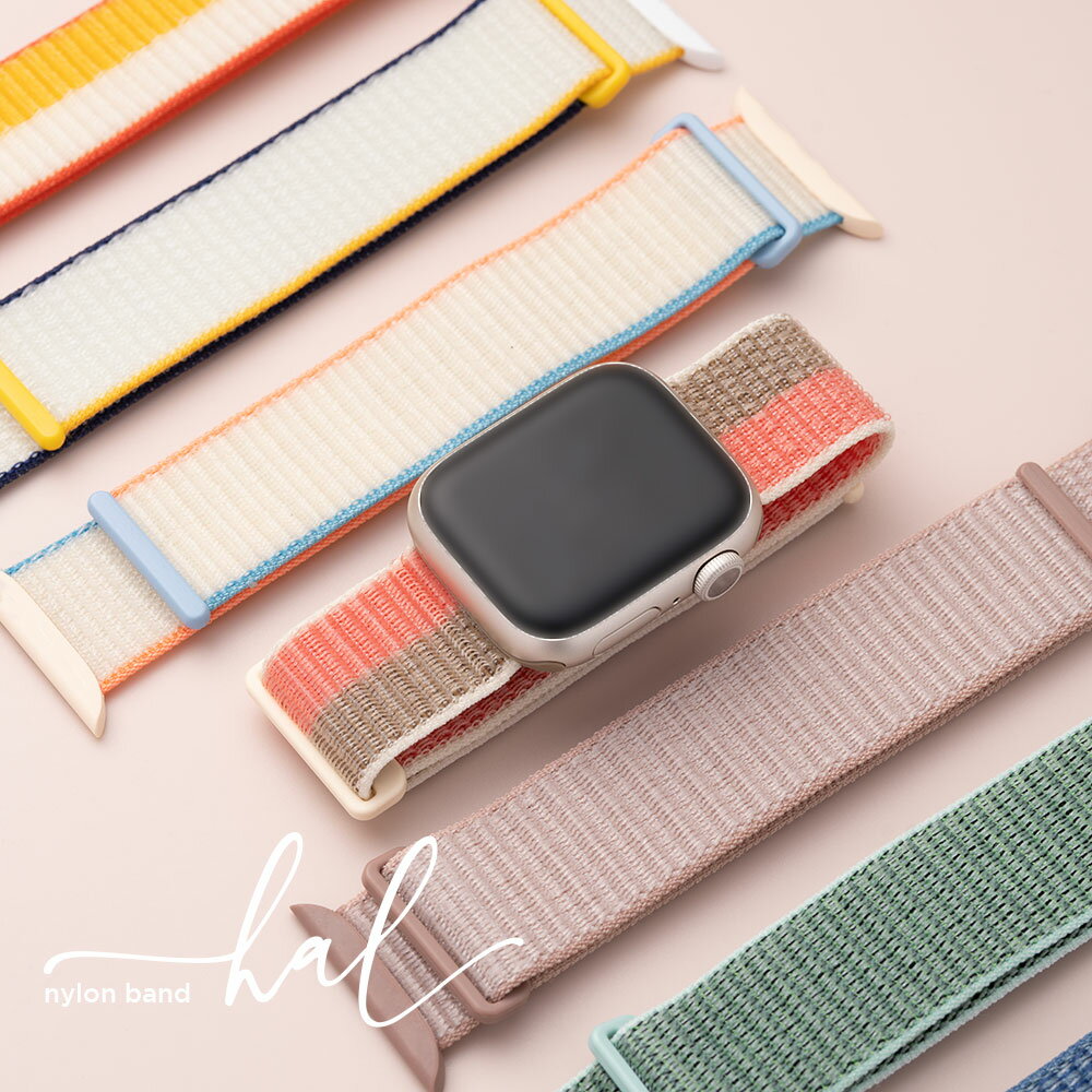 アップルウォッチ バンド レディース ファブリック かわいい 編み込み ナイロン 女性 38mm 40mm 41mm Apple Watch ベルト