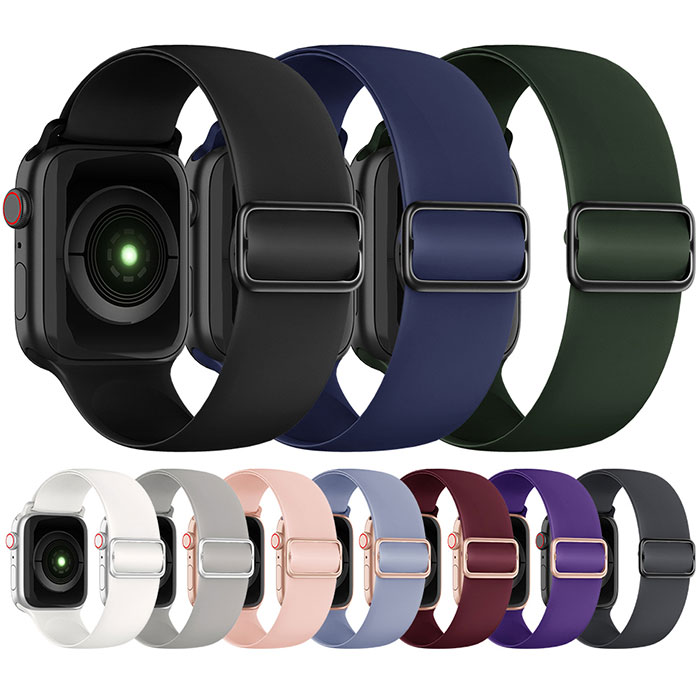 アップルウォッチ バンド シリコン ループ かわいい レディース メンズ 38mm 40mm 41mm 42mm 44mm 45mm Apple Watch …