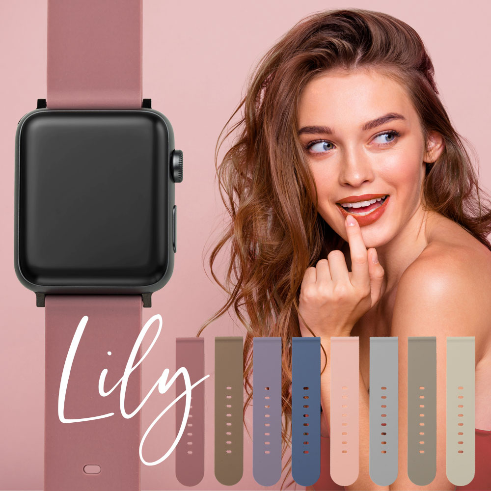 アップルウォッチ バンド ベルト apple watch バンド くすみカラー レディース シリコン ベルト applewatch かわいい 大人女子 スポーツ 38mm 40mm 41mm 42mm 44mm 45mm おしゃれ ニュアンスカラー アップルウォッチ8 7 6 5 4 3 2 SE