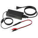 ※〇【送料無料】Empire 車載用 変換アダプター 100V→12V 6A 72W AC-DCコンバーター 通電チェック ワニ口クリップ付き 家庭用電源(10...