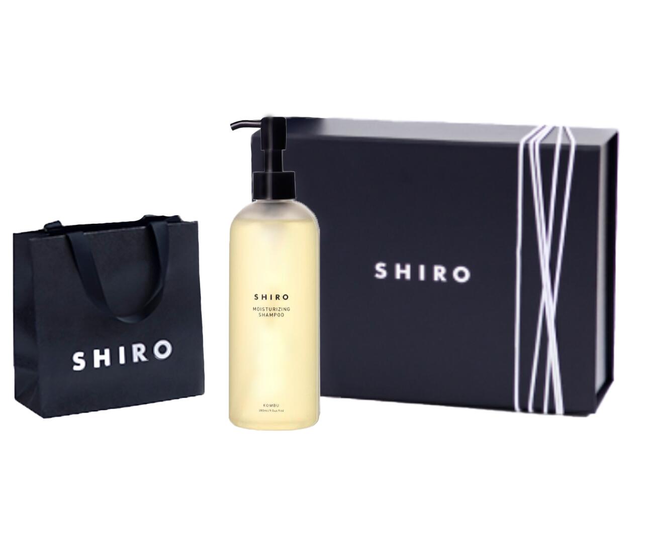 シロ シャンプー 【BOXラッピング】 SHIRO 　がごめ昆布シャンプー　280ml　プレゼント　母の日　クリスマス　誕生日