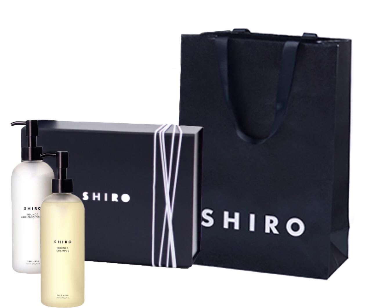 シロ コンディショナー 【BOXラッピング】 SHIRO 　シロ　酒かすシャンプー+酒かすコンディショナー　セット　　プレゼント　母の日　クリスマス　誕生日