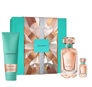 【ギフト】ティファニー　TIFFANY&Co.　ローズ　ゴールド　コフレ　（ローズゴールドボディクリーム100ml・ローズ ゴールド オードパルファム75ml＆5ml）Tiffany&co　母の日