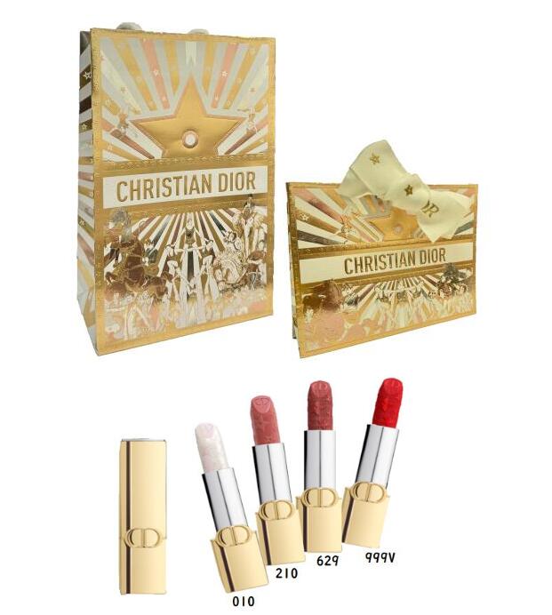 【限定ラッピング】DIOR ディオール　ルージュ ディオール　全4色　2025クリスマスコフレ　ホリデー コレクション 2025　10月31日より順次発送　口紅　リップスティック　ギフト　プレゼント　クリスマス　彼女　家族のサムネイル