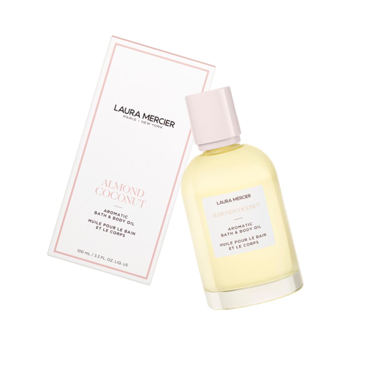 ローラ メルシエ laura mercier　アーモンドココナッツ　アロマティック ボディオイル 100ml 【送料無料】母の日　プレゼント　クリスマス　誕生日