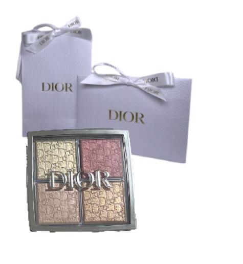 【ラッピング済】Dior ディオール 004 ローズ ゴールド バックステージ フェイス グロウ パレット【ショッパー付き】 母の日 クリスマス ギフト プレゼ...