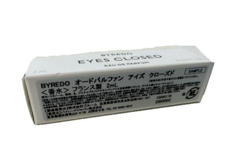 バイレード BYREDO 2ml アイズ クローズド お試しサイズ トラベルサイズ バイレード BYREDO 2ml アイズ クローズド お試しサイズ トラベルサイズ