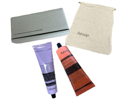 【BOX入り】イソップ Aesop エレオス アロマティック ハンドバーム& リンド ボディバーム 100ml【巾着付き】父の日 母の日 クリスマス プレゼント...