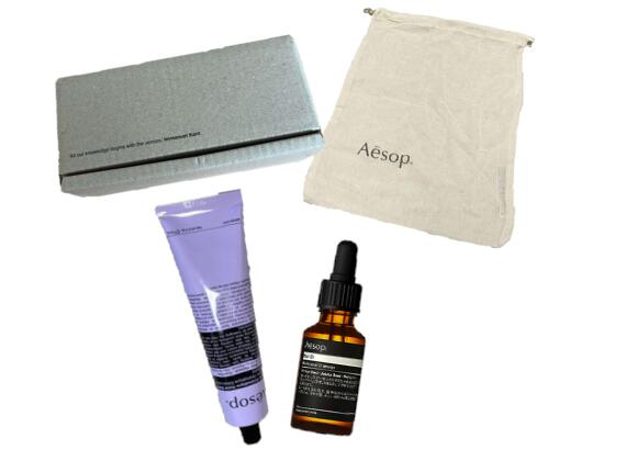 【BOX入り】イソップ Aesop エレオス アロマティック ハンドバーム& ヘアオイル 25ml【巾着付き】父の日 母の日 クリスマス プレゼント ブラックフ...