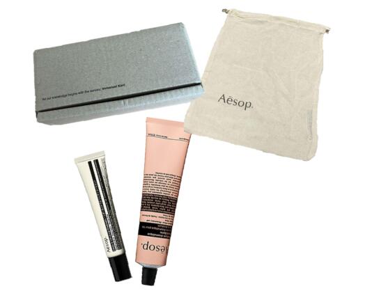 【BOX入り】イソップ Aesop シダー&シトラス リップ トリートメント & アンドラム アロマティック ハンドバーム 75ml【巾着付き】乾燥対策 リップ...