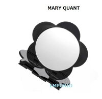 【ショッパー付き】マリークヮント　MARY QUANT　 マリーズコンパクトミラー　折り畳みミラー　化粧ミラー　ブラック　黒