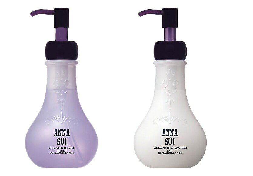 選べる2種　ANNA SUI　アナスイ　クレンジング　ウォーター　/　クレンジング　オイル　200ml