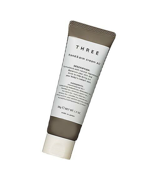 スリー　THREE　ハンド＆アーム　クリーム　AC　R　ハンドクリーム　50g【送料無料】【ネコポス便】国..