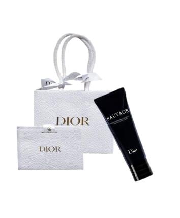 センスのいいフェイスマスク 【国内正規品】DIOR 　ディオール　ソヴァージュ　クレンザー＆フェイスマスク　洗顔料　ギフト　プレゼント　父の日　クリスマス