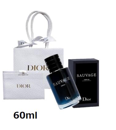 【ラッピング済み】DIOR 　ディオール　ソヴァージュ　パルファン　香水　60ml　ギフト　プレゼント　父の日　クリスマス