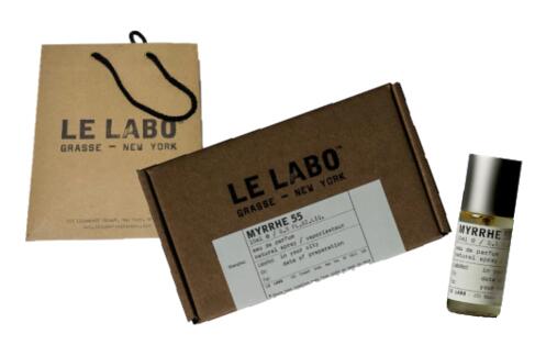 【上海限定】【予約販売】ルラボ LE LABO 3サイズ MYRRHE 55 ミルラ 55 香水 15ml/50ml/100ml 【国内正規品】9月1日から順次発送 シティ エクスクルーシブ