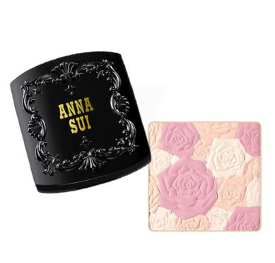 ANNA SUI　アナスイ　ローズ　プレスト　パウダー　300 愛らしいピンクのブーケでおだやかな肌印象へ　パフ付き【送料無料】【ネコポス便】