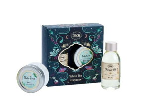 【予約販売】SABON　バスタイムギフト ホワイトティー【送料無料】12月1日より順次発送　2023クリスマスコフレ