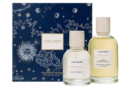 ローラ メルシエ　 ザ デイドリーマーズ インダルジェンス アンバーバニラ コレクション　　香水【送料無料】オードパルファム アンバーバニラ50ml　+アロマティック ボディオイル アンバーバニラ 100ml　　11月1日より順次発送　　2023　クリスマスコフレのサムネイル
