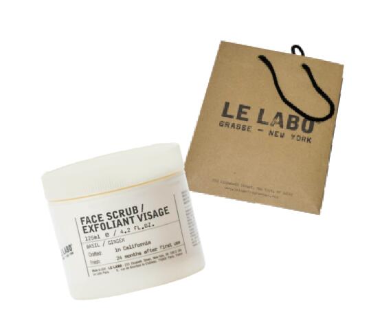 ルラボ 　LE LABO　フェイススクラブ　バジル　125ml　【ショッパー付き】