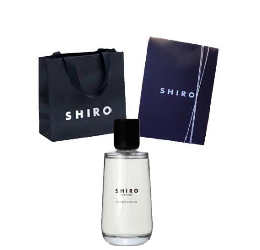 シロ オードパルファン 【ギフト】 SHIRO 　100ml　スモーク レザー　オードパルファン　 フレグランス　香水 パフュー　 　プレゼント　母の日　クリスマス　誕生日　父の日