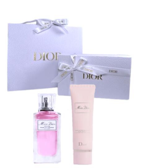 ディオール 【ギフトセット】Dior　ディオール　ミスディオール 　ヘアミスト 30ml　＆ミスディオール　ハンドクリーム【ショッパー付き】【BOXラッピング済み】