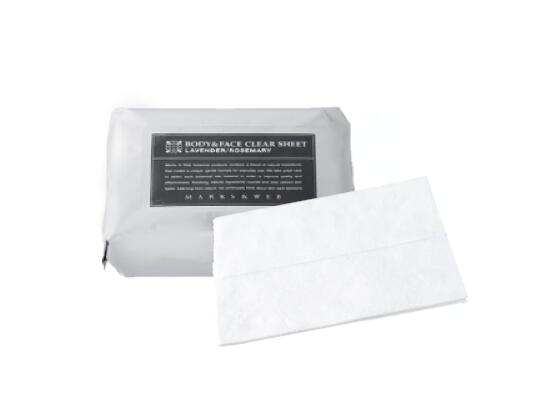 マークスアンドウェブ　ボディ&フェイスクリアシート(40枚・15枚）　MARKS&WEBのサムネイル