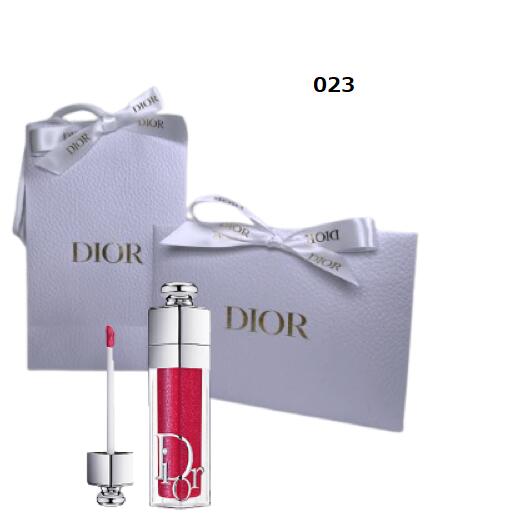 【ラッピング済】 ディオール 023 アディクト リップ マキシマイザー(シマー フューシャ) 6ml ギフト箱入り プレゼント 母の日 クリスマス 【送料...