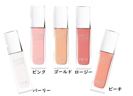 Dior　ディオール　ディオールスキン フォーエヴァー グロウ マキシマイザー　選べる5色　3月1日より順次発送　リキッドハイライター　（バーリー・ピンク・ゴールド・ロージー・ピーチ）