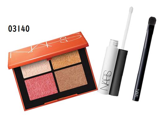 ナーズ メイクブラシ 【限定セット】ナーズ NARS　アイシャドーキット　03140 　LAGUNA SUNSET　ラグナ　サンセット　クワッドアイシャドー・スマッジプルーフアイシャドーベース・アイシャドーブラシ（特製サイズ）【送料無料】【ネコポス便】