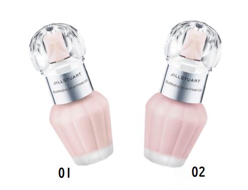 ジルスチュアート イルミネイティング セラムプライマー UV SPF40・PA+++ 　15ml　ミニサイズ　選べる2色　（01 pearly chiffon dress・02 pink opal veil）3月1日より順次発送　　2024年春コスメのサムネイル